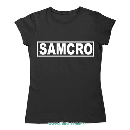 Playera Mujer Samcro Sons Of Anarchy