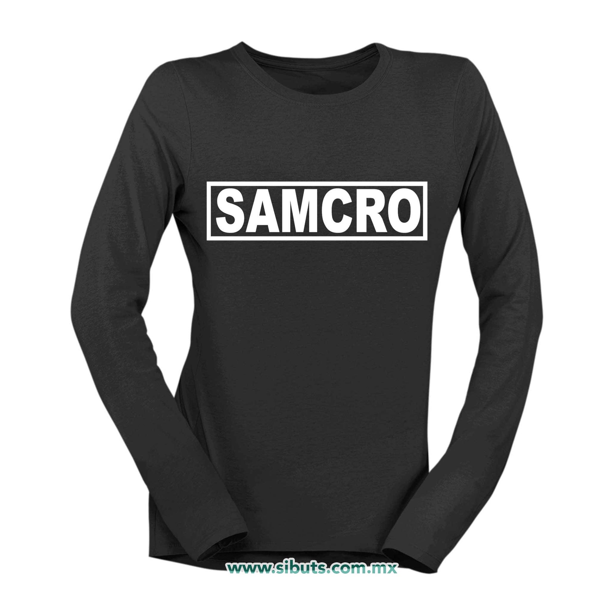 Playera Mujer Manga Larga Samcro Sons Of Anarchy