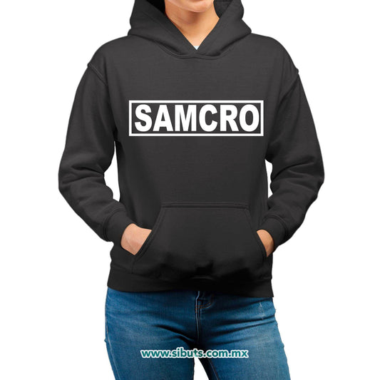 Sudadera Mujer Gorro Samcro Sons Of Anarchy