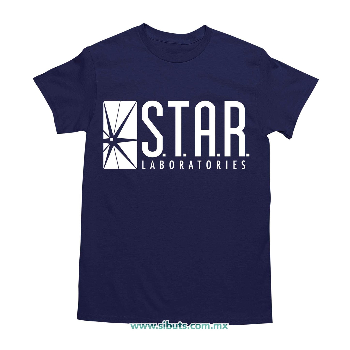 Playera Hombre Star Laboratories azul marino