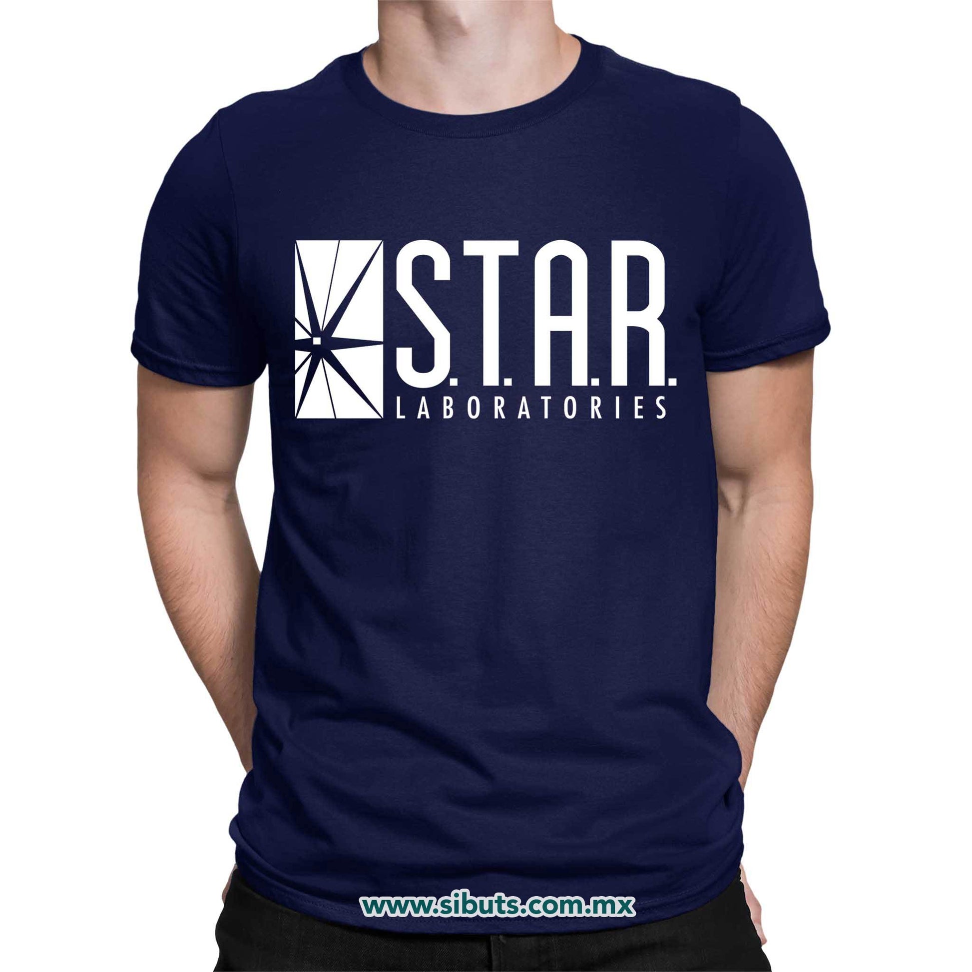 Playera Hombre Flash Star Lab Laboratories