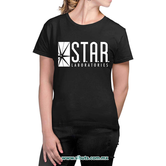 Playera Mujer Flash Star Lab Laboratories