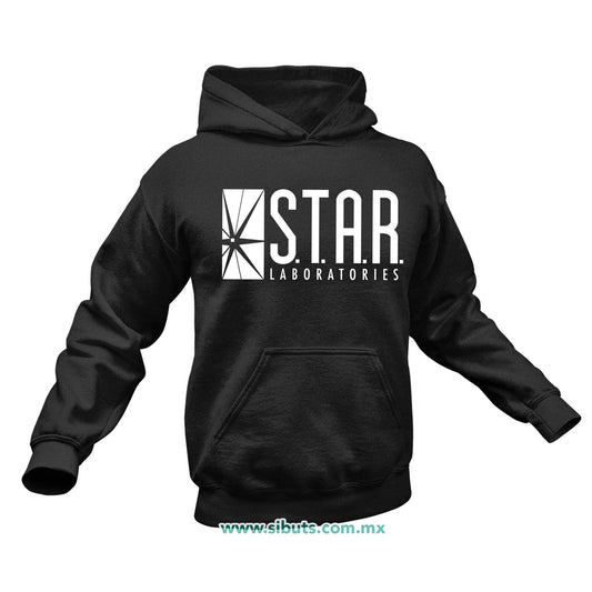 Sudadera Hombre Gorro Flash Star Lab Laboratories