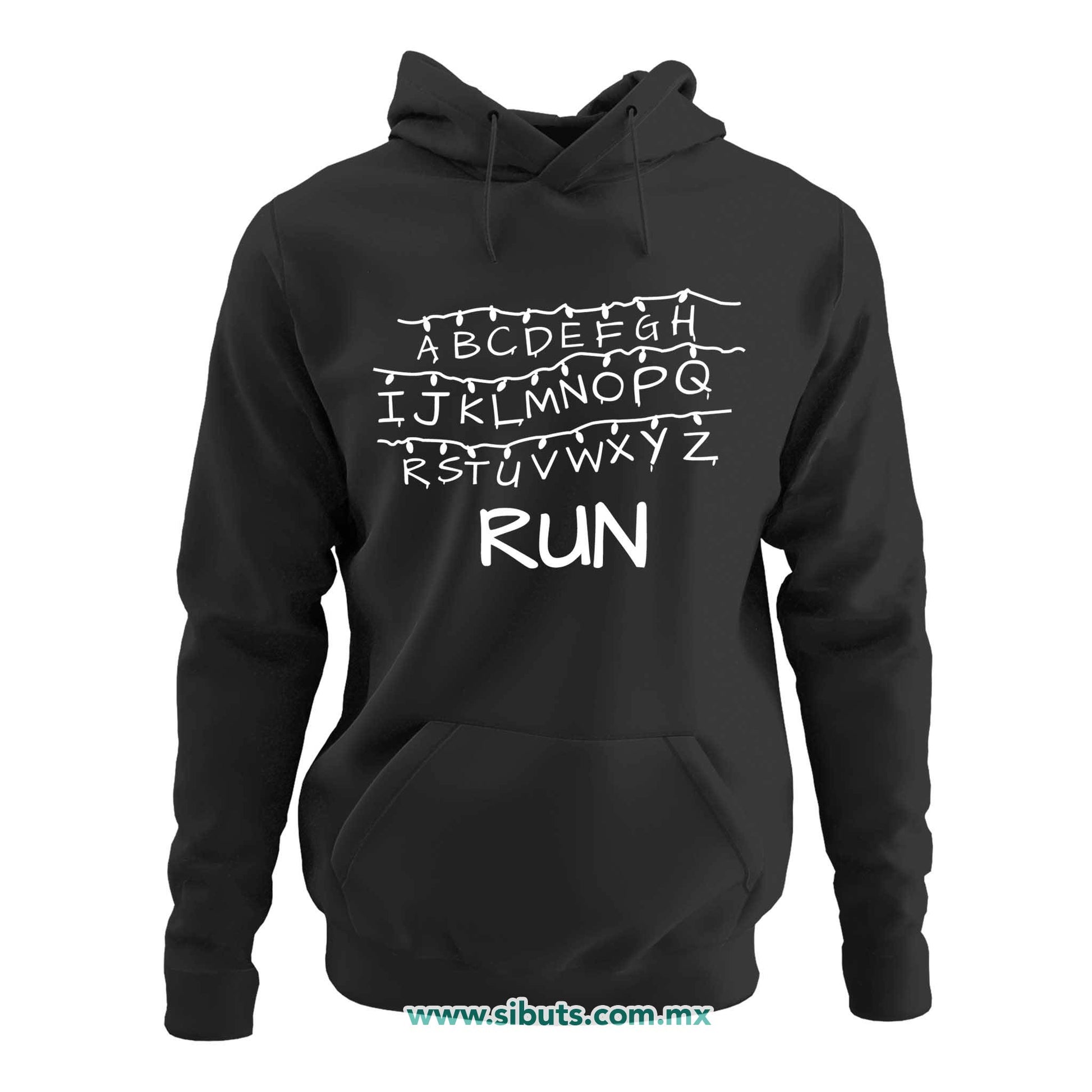 Sudadera Mujer Gorro Stranger Things Abcededario