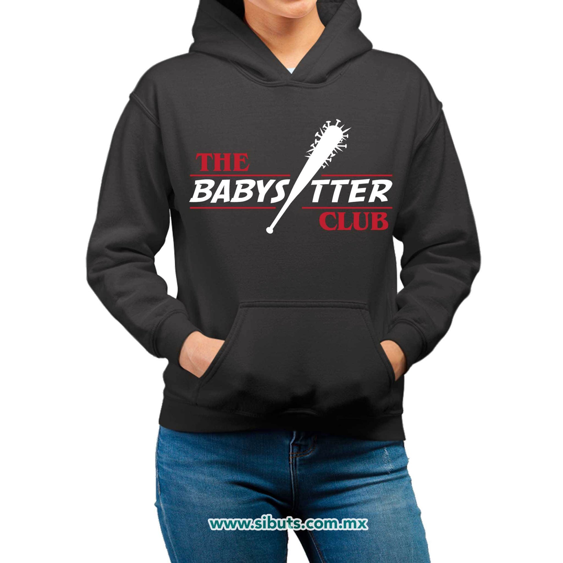 Sudadera Mujer Gorro Stranger Things The Babysitter Club