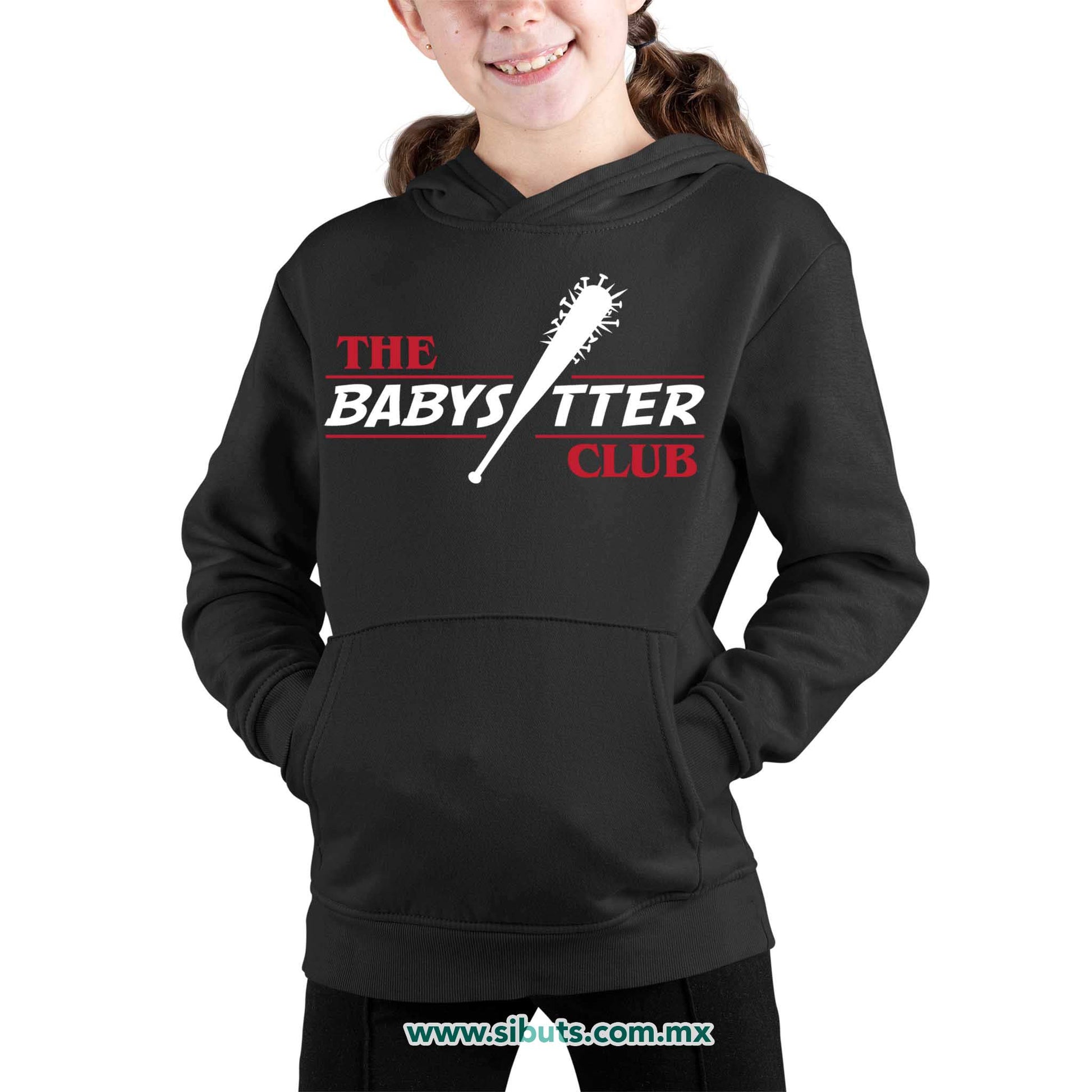 Sudadera Niña Gorro Stranger Things The Babysitter Club