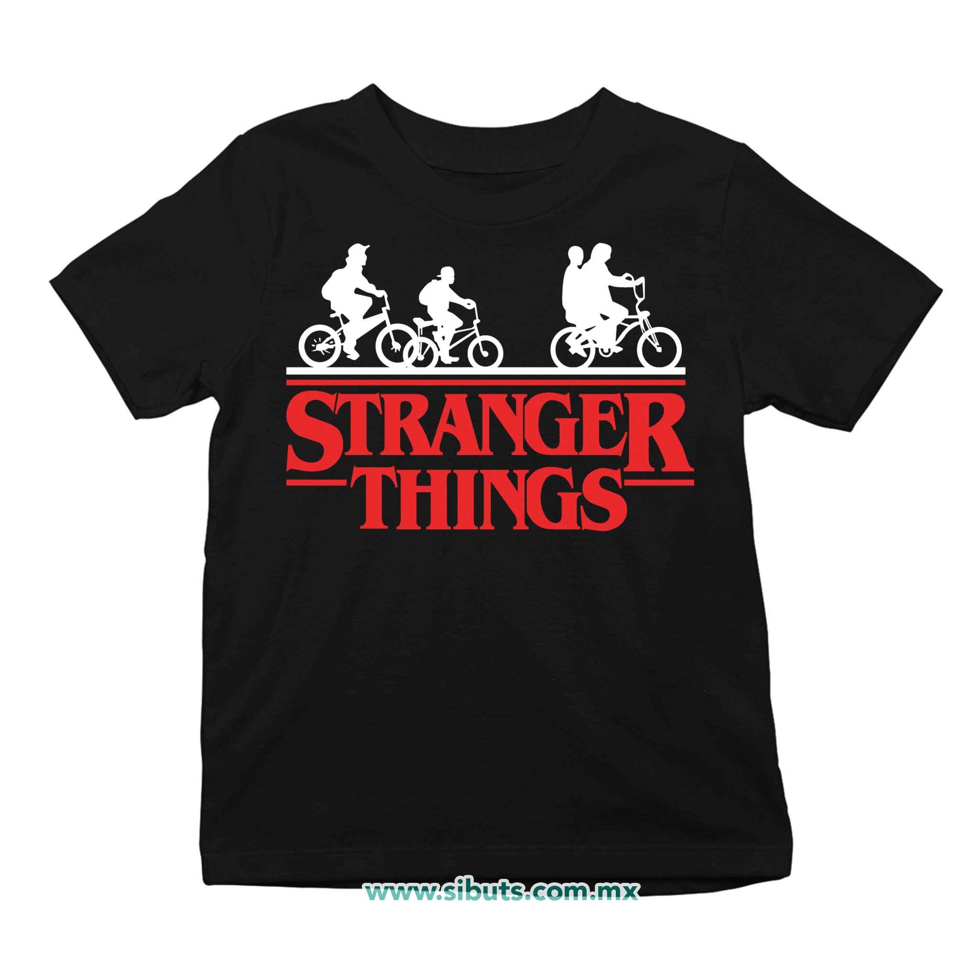 Playera Niño Stranger Things Bicicletas