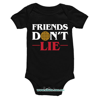 Pañalero Bebé Stranger Things Friends Don´t Lie
