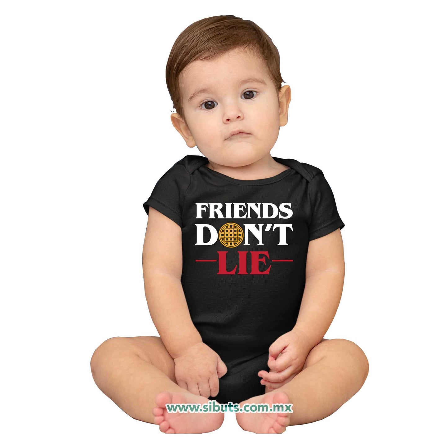Pañalero Bebé Stranger Things Friends Don´t Lie