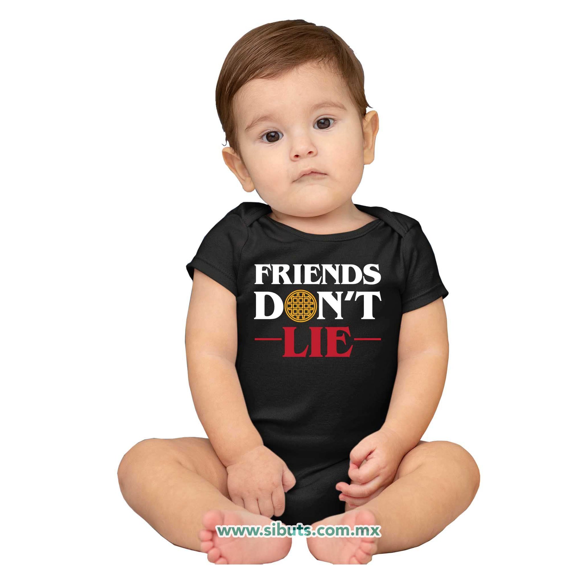 Pañalero Bebé Stranger Things Friends Don´t Lie