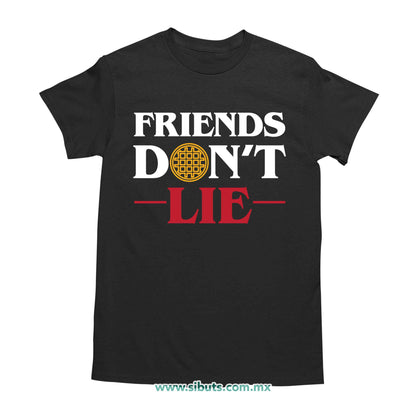 Playera Hombre Stranger Things Friends Don´t Lie