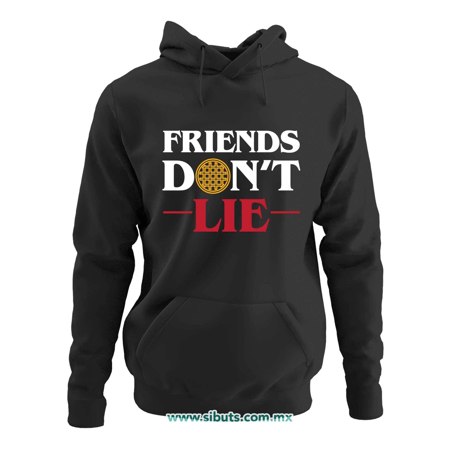 Sudadera Mujer Gorro Stranger Things Friends Don´t Lie