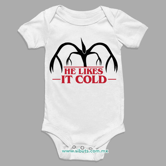 Pañalero Bebé Stranger Things Demogorgon He Likes It Cold