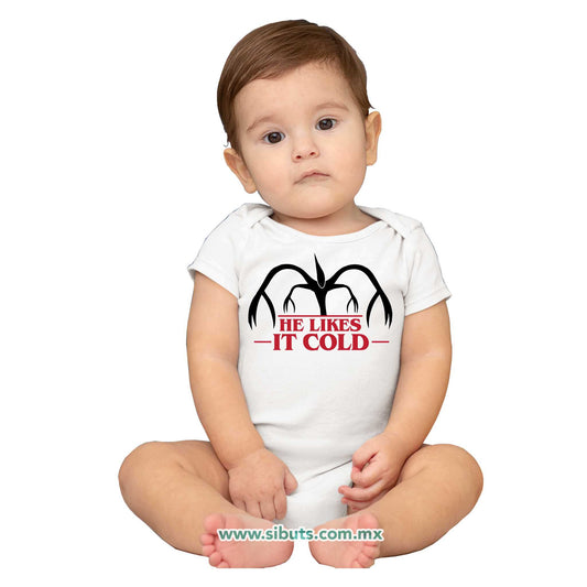 Pañalero Bebé Stranger Things Demogorgon He Likes It Cold