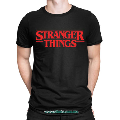 Playera Hombre Stranger Things