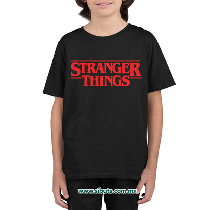 Playera Niño Stranger Things