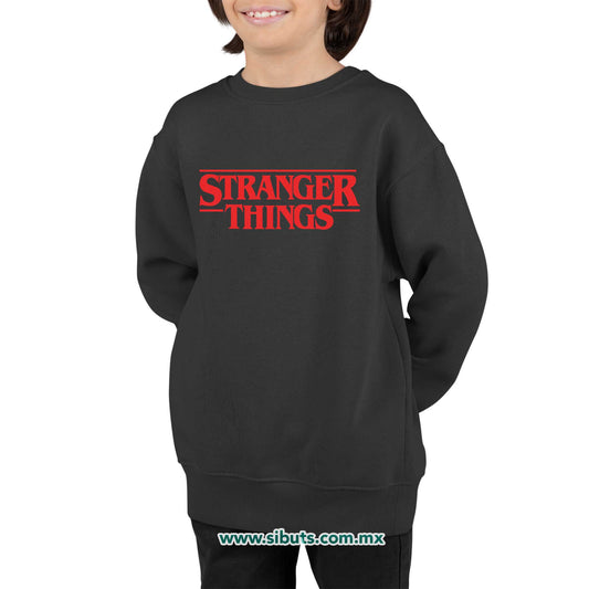 Sudadera Niño Cuello Redondo Stranger Things
