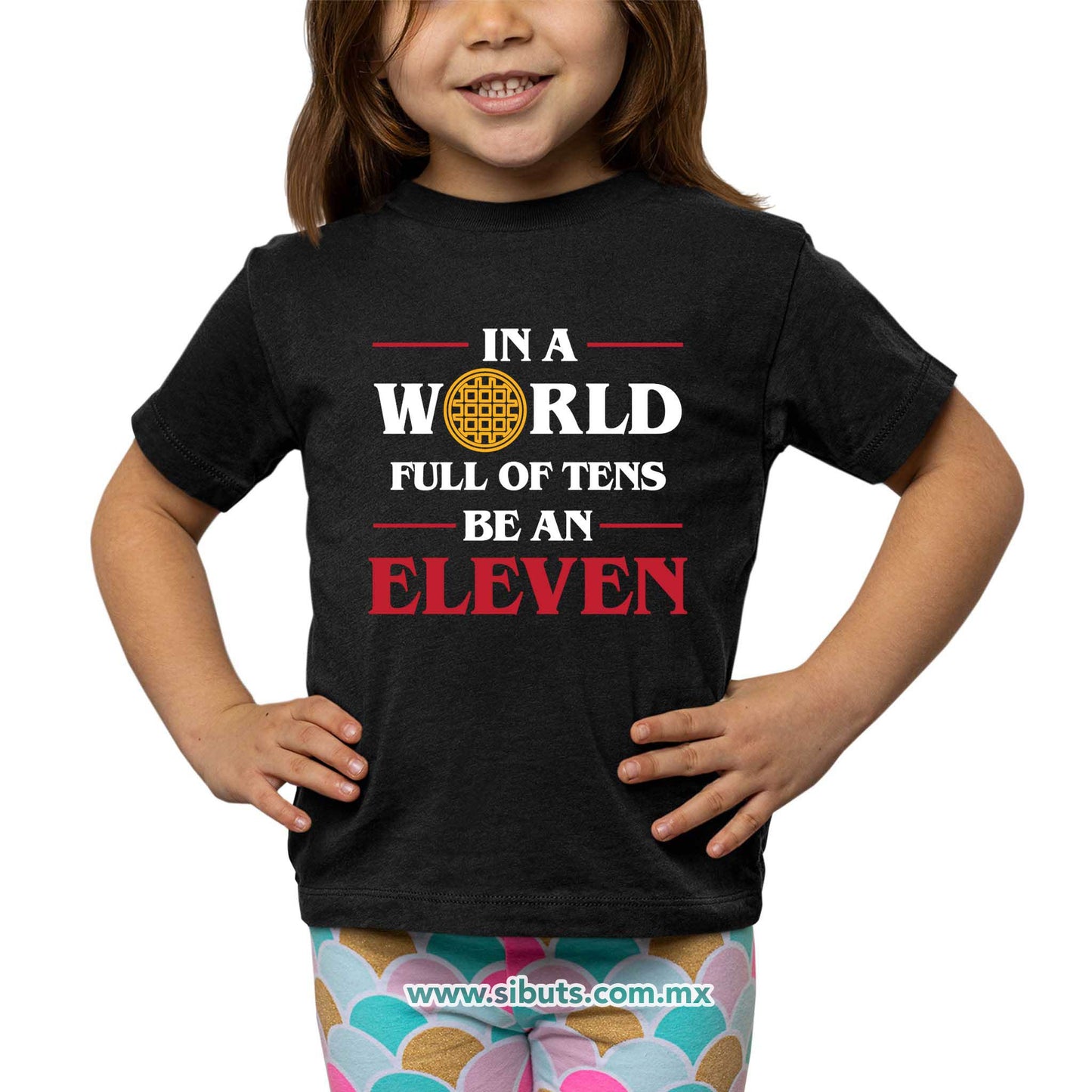 Playera Niño Stranger Things In A World Full Of Teens Be An Eleven