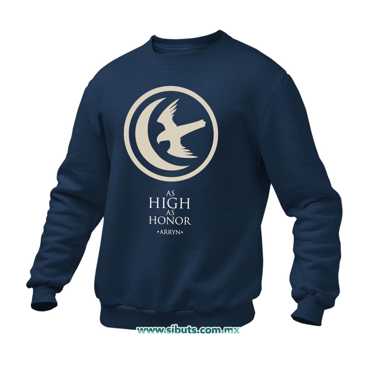 Sudadera Hombre Cuello Redondo Game Of Thrones House Arryn