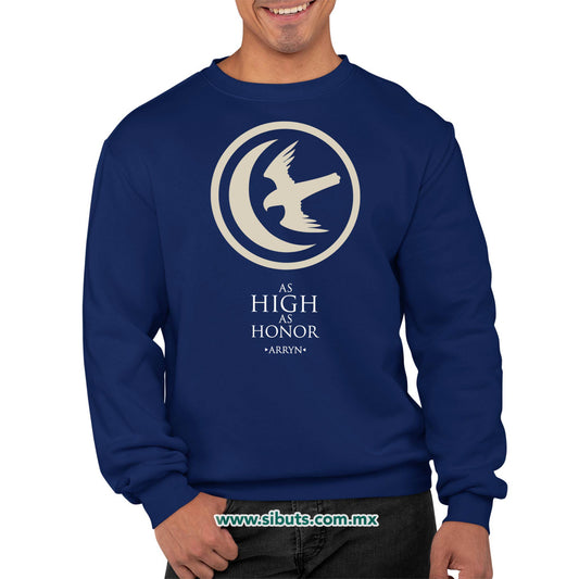 Sudadera Hombre Cuello Redondo Game Of Thrones House Arryn