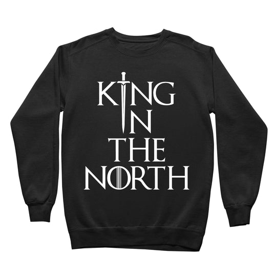 Sudadera Niño Cuello Redondo Game of Thrones King In The North Sword