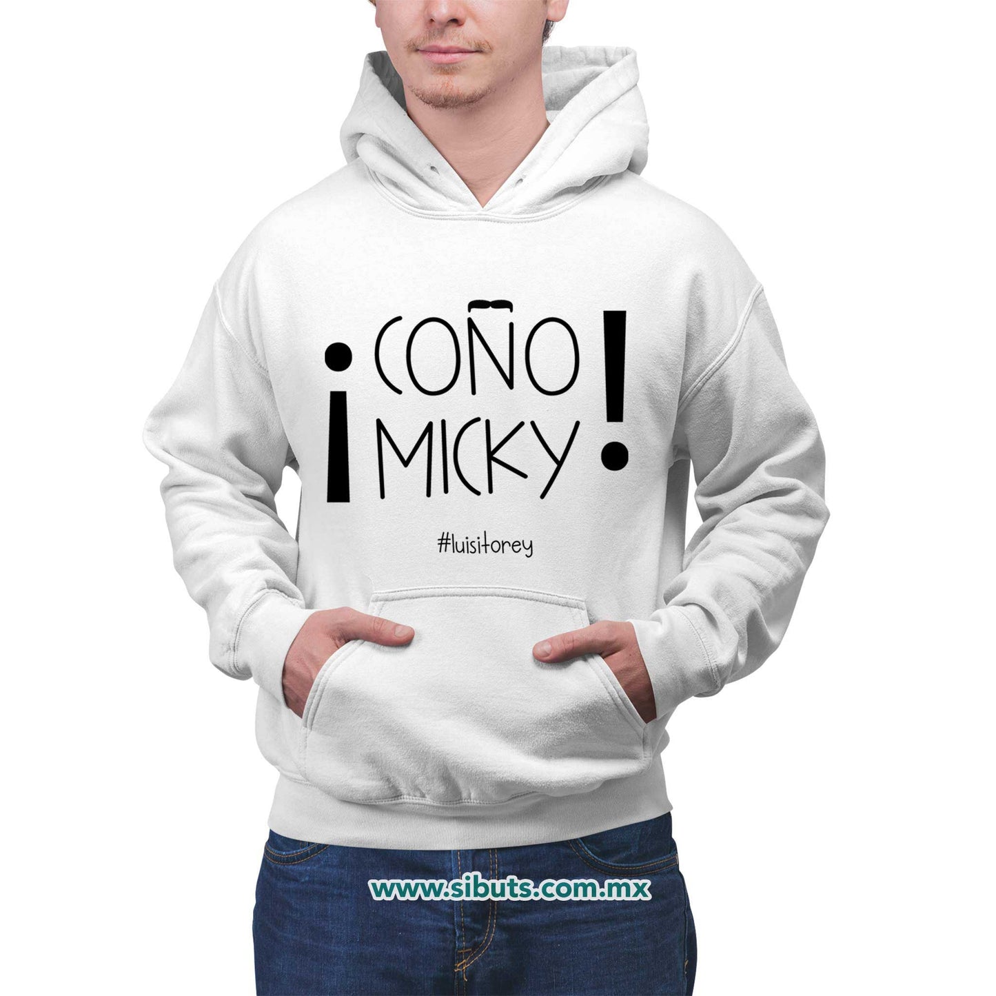 Sudadera Hombre Gorro Luis Miguel Coño Micky