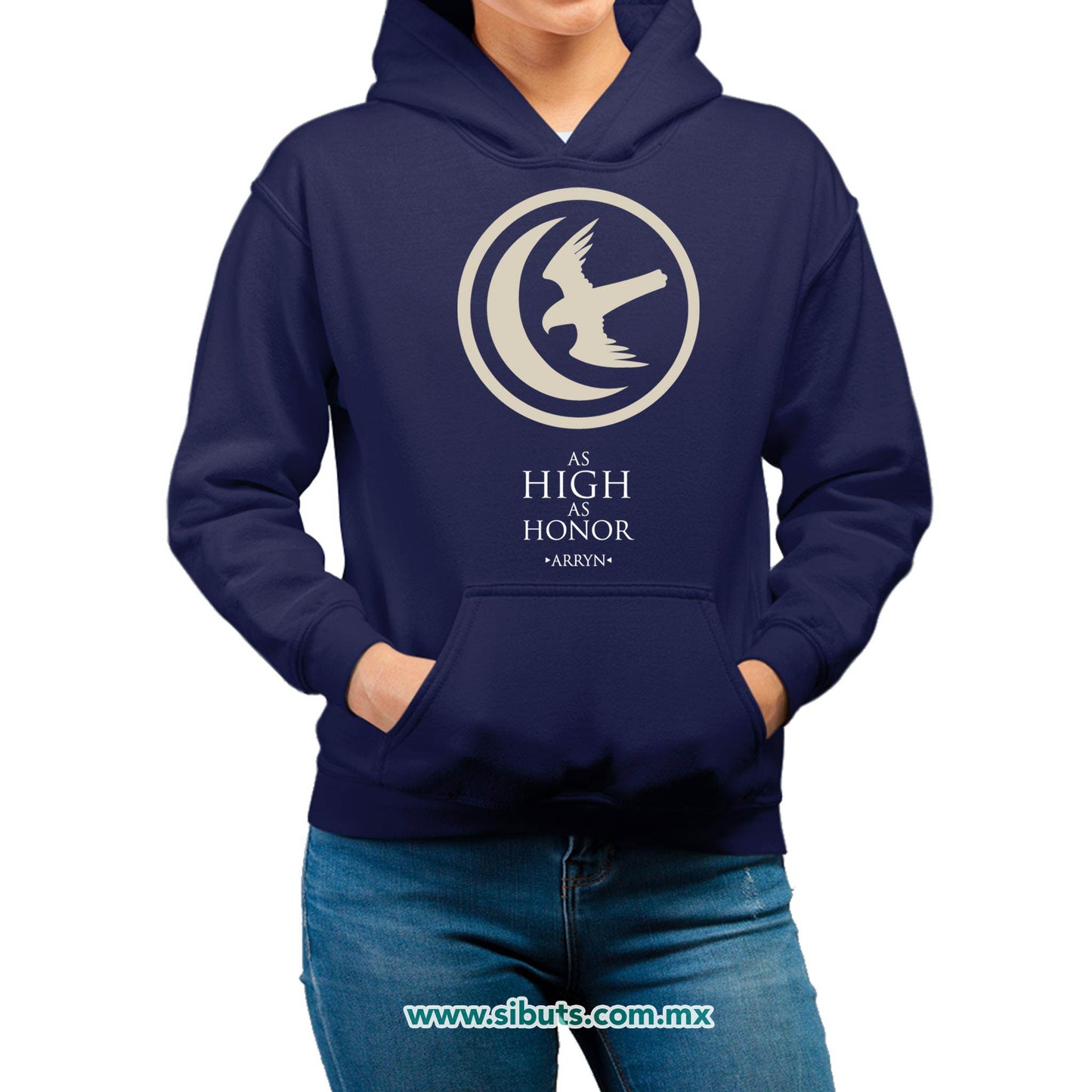Sudadera Mujer Gorro Game Of Thrones House Arryn
