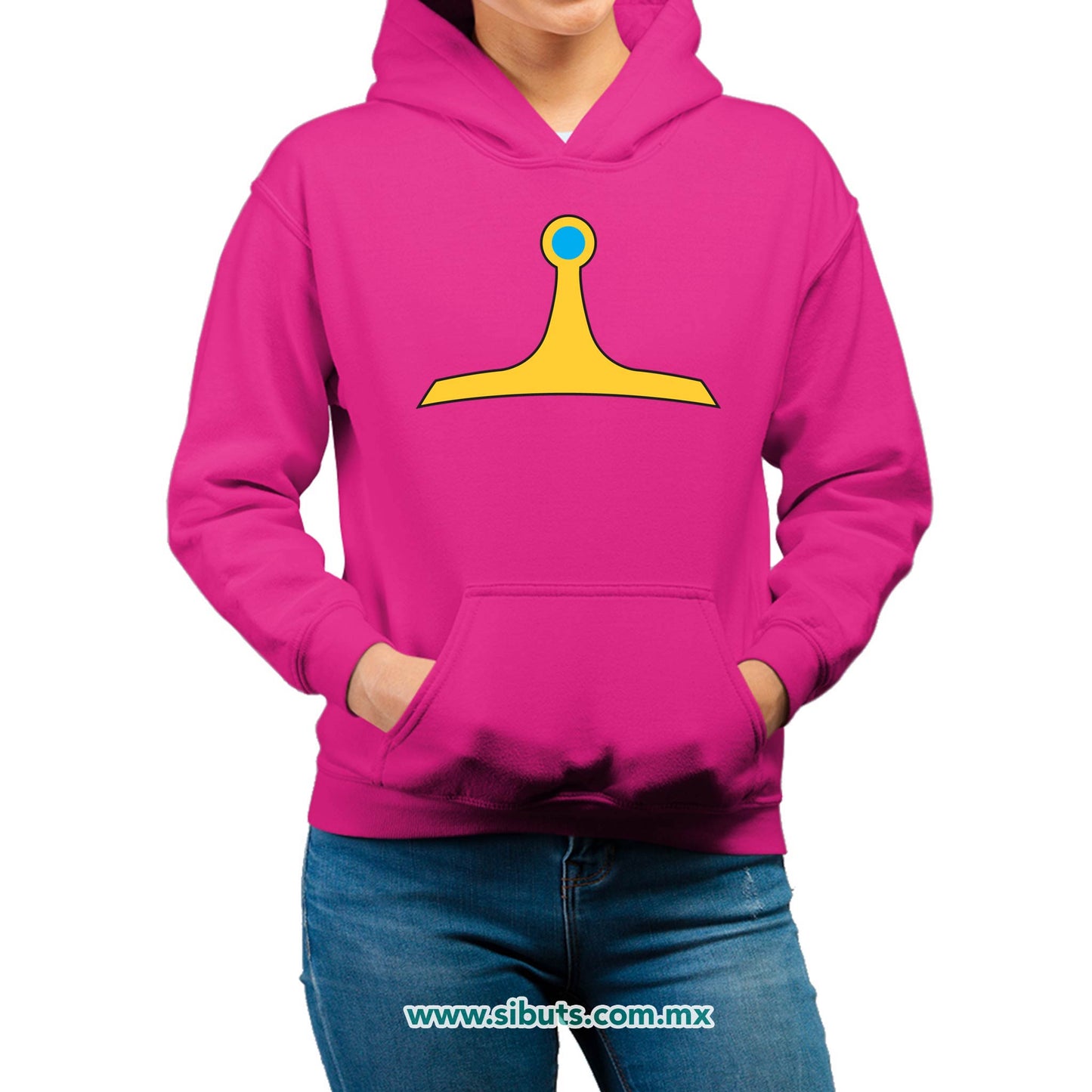Sudadera Mujer Gorro Hora Aventura Bubblegum Princess