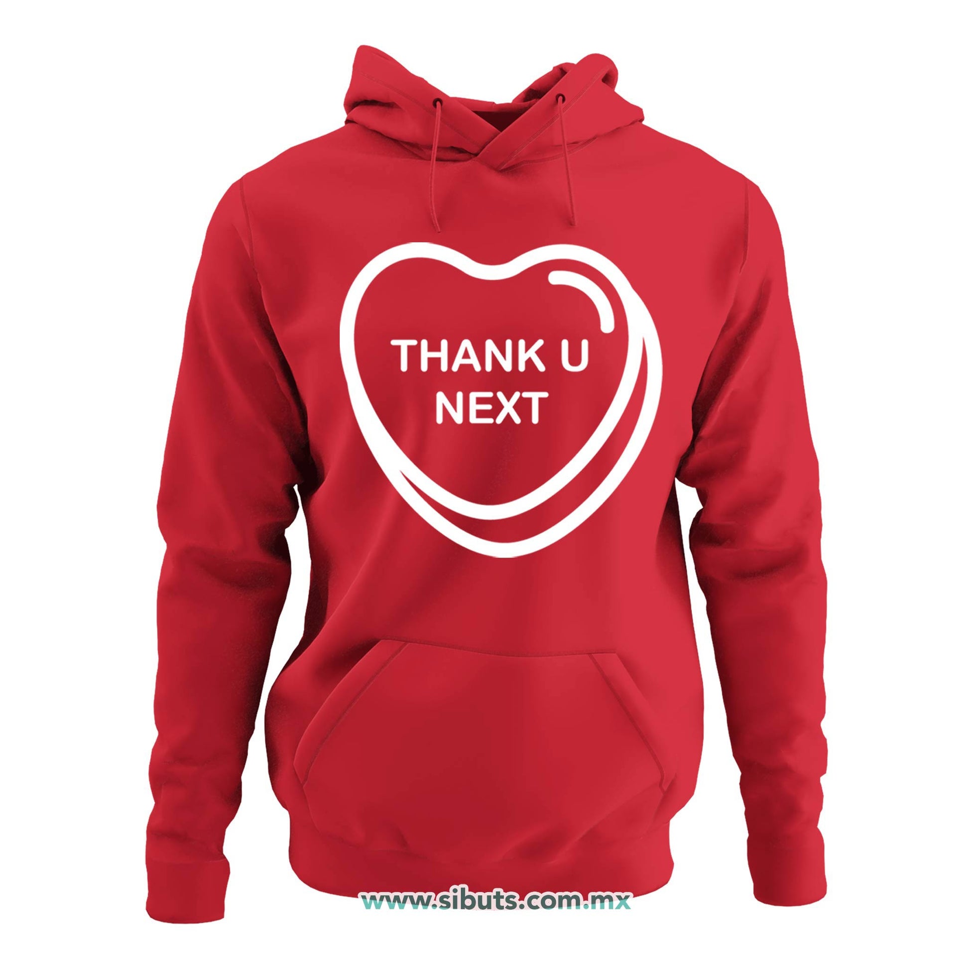 Sudadera Mujer Gorro San Valentin Thank You Next