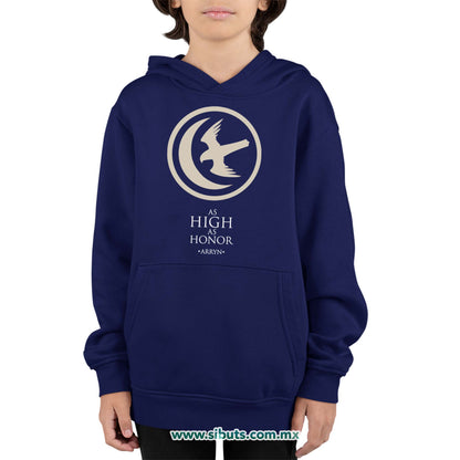 Sudadera Niño Gorro Game Of Thrones House Arryn