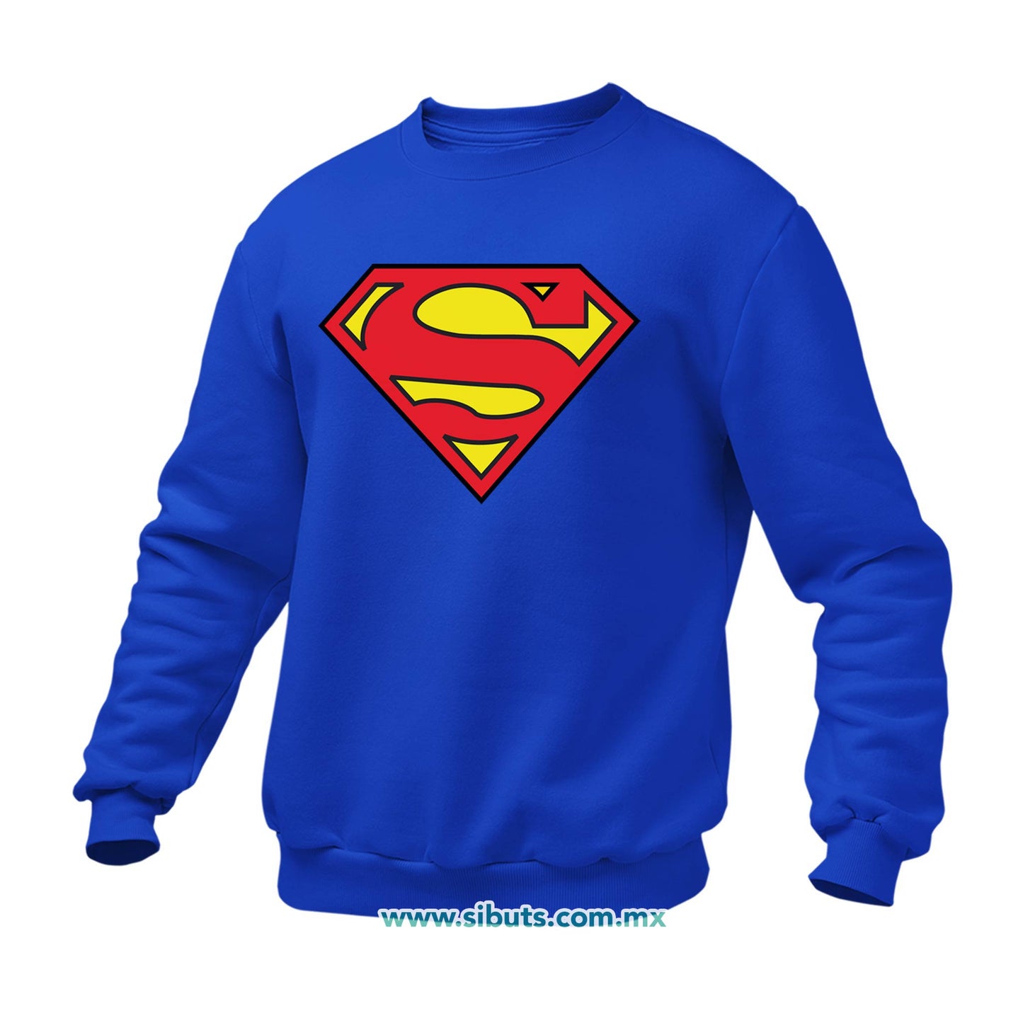 Sudadera Hombre Cuello Redondo Superman
