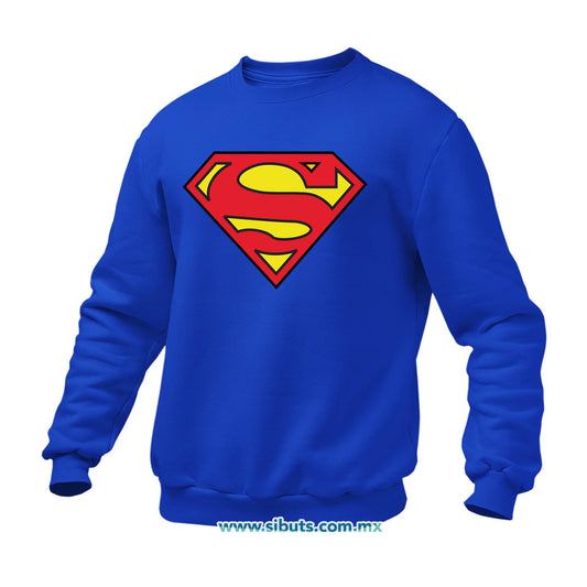 Sudadera Hombre Cuello Redondo Superman