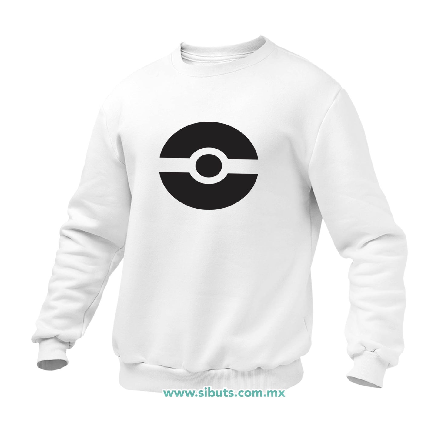 Sudadera Hombre Cuello Redondo Pokemon Lucho