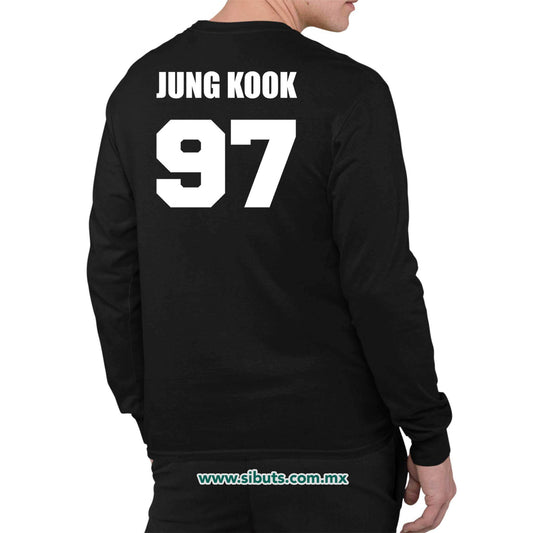 Sudadera Hombre Cuello Redondo K pop BTS Jung Kook 97