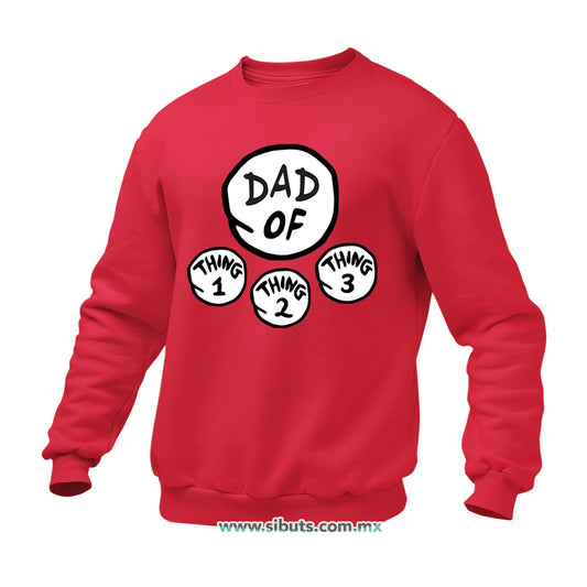 Sudadera Hombre Cuello Redondo Dr. Seuss Dad Of Things