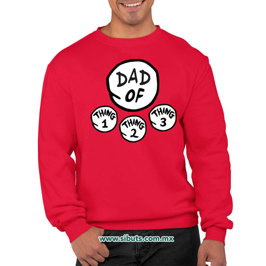 Sudadera Hombre Cuello Redondo Dr. Seuss Dad Of Things