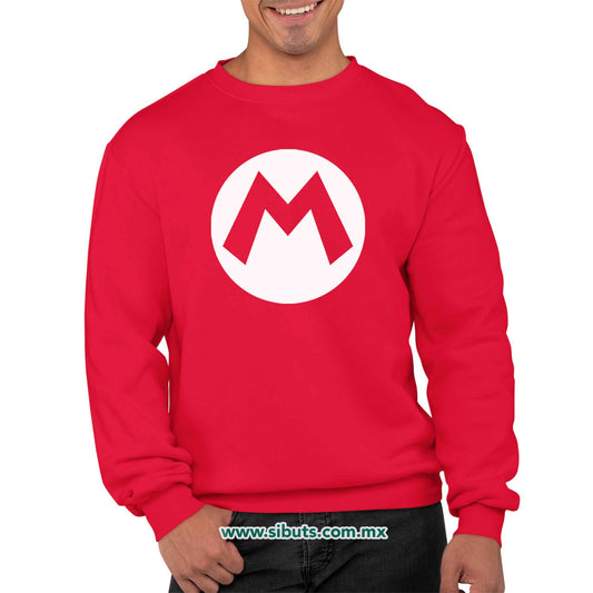 Sudadera Hombre Cuello Redondo Super Mario Bros
