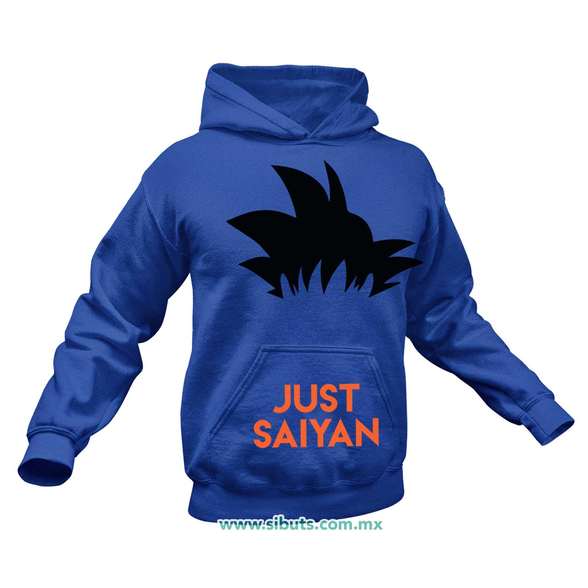 Sudadera Hombre Gorro Dragon Ball Goku Just Saiyan