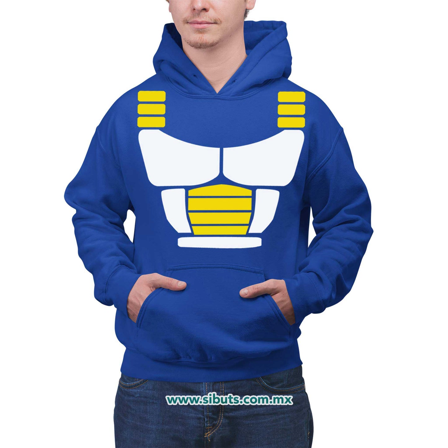 Sudadera Hombre Gorro Dragon Ball Vegeta