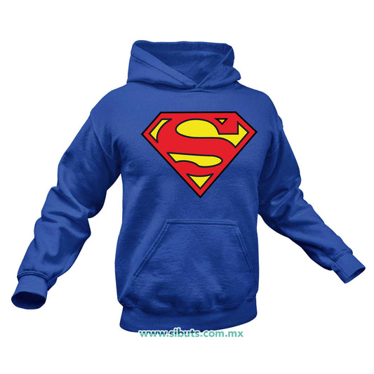 Sudadera Hombre Gorro Superman