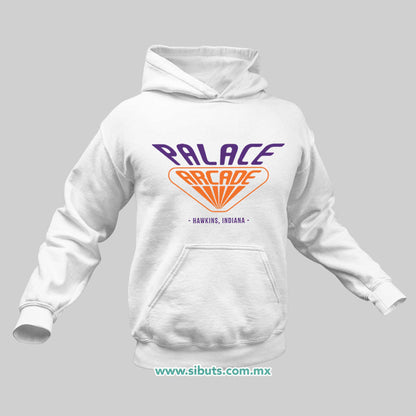Sudadera Hombre Gorro Stranger Things Palace Arcade