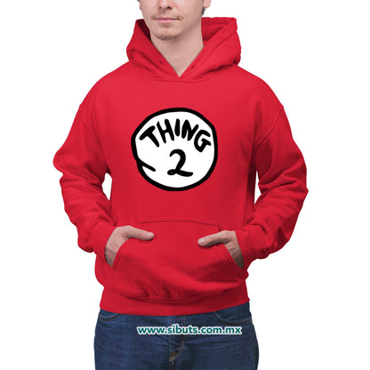Sudadera Hombre Gorro Dr. Seuss Thing 2