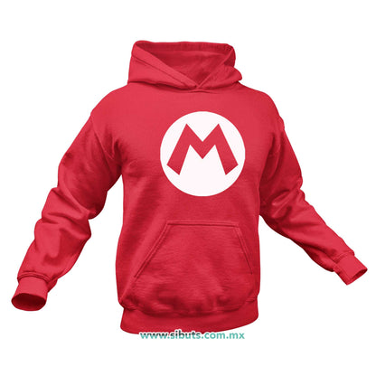 Sudadera Hombre Gorro Super Mario Bros