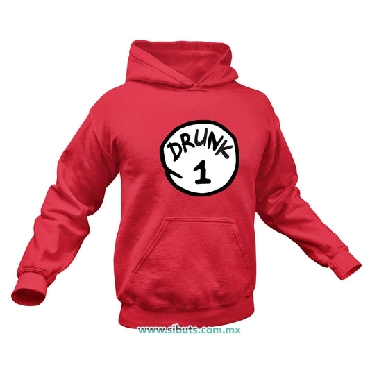 Sudadera Hombre Gorro Dr. Seuss Drunk 1