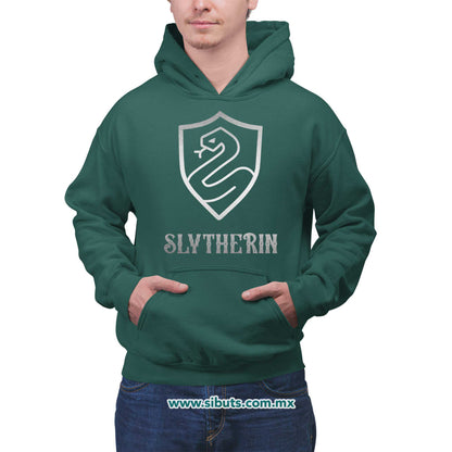 Sudadera Hombre Gorro Harry Potter Slytherin