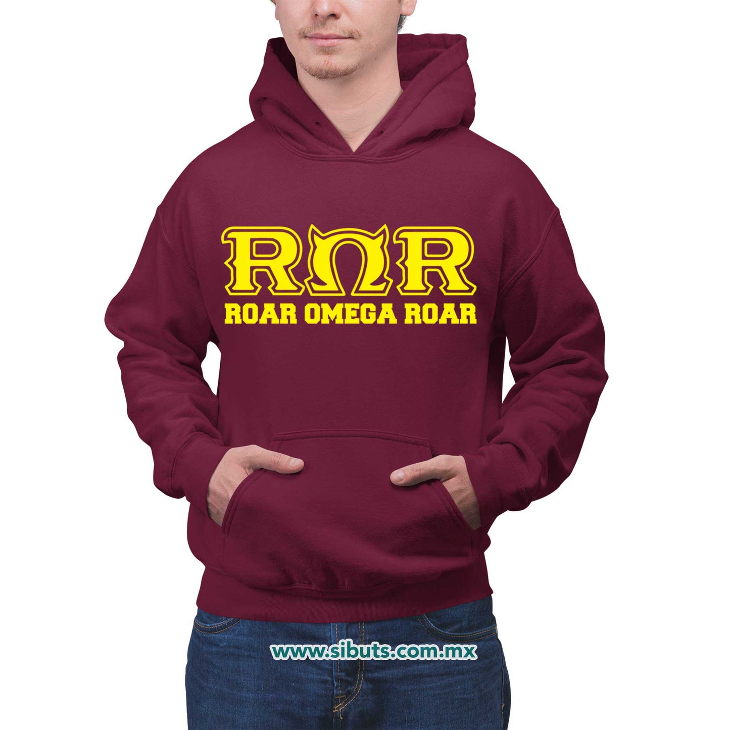 Sudadera Hombre Gorro Monsters University Roar Omega Roar
