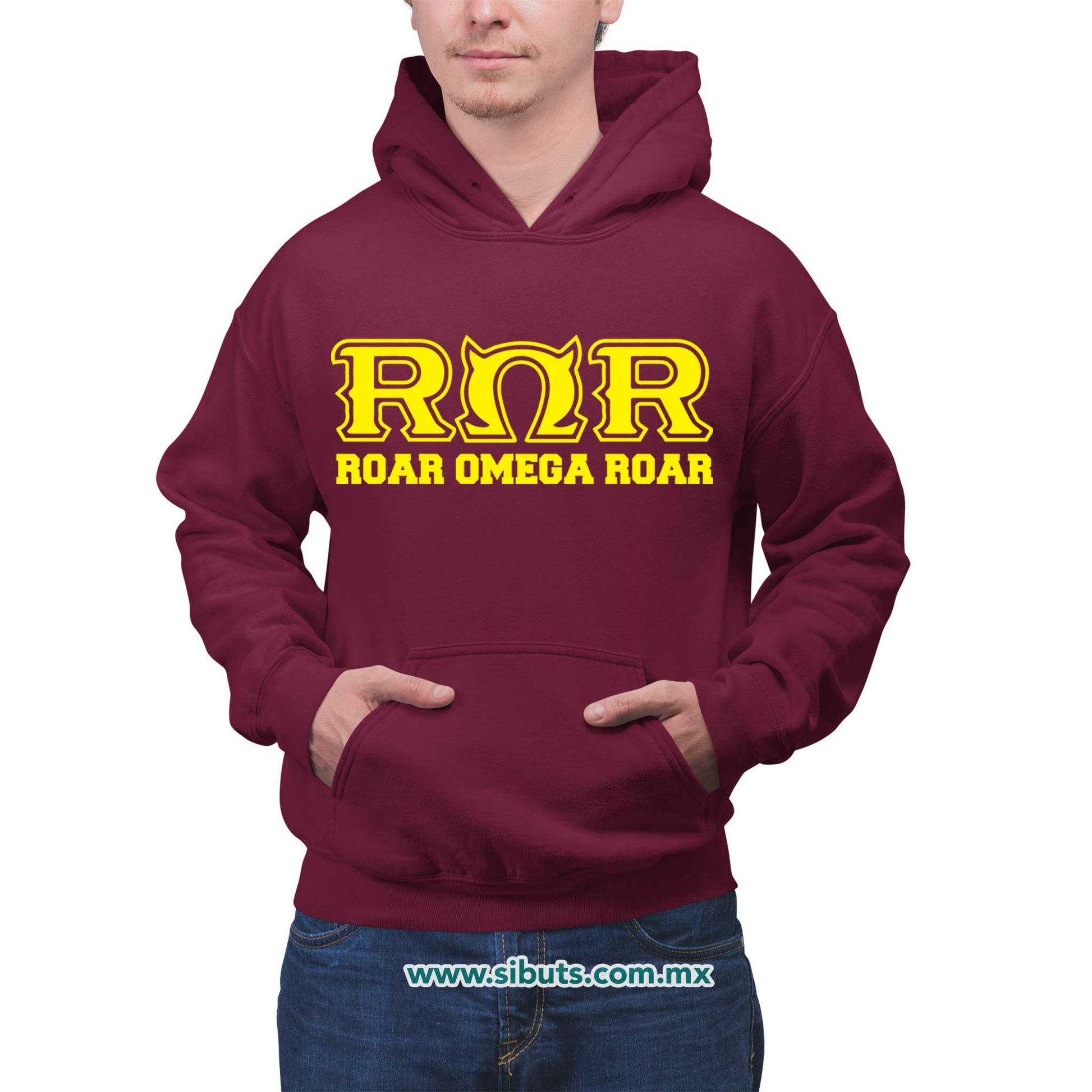 Sudadera Hombre Gorro Monsters University Roar Omega Roar
