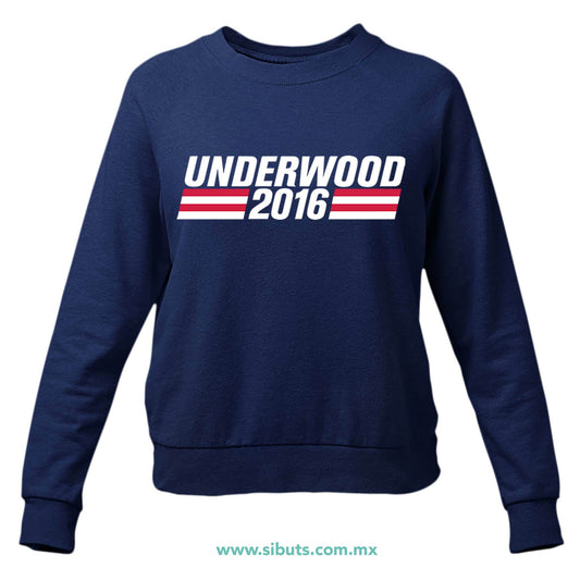Sudadera Mujer Cuello Redondo House Of Cards Underwood 2016