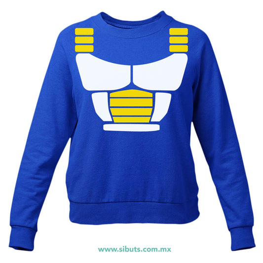 Sudadera Mujer Cuello Redondo Dragon Ball Vegeta