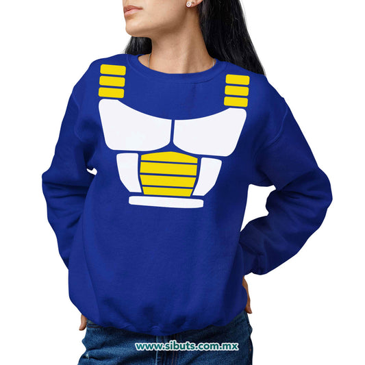 Sudadera Mujer Cuello Redondo Dragon Ball Vegeta